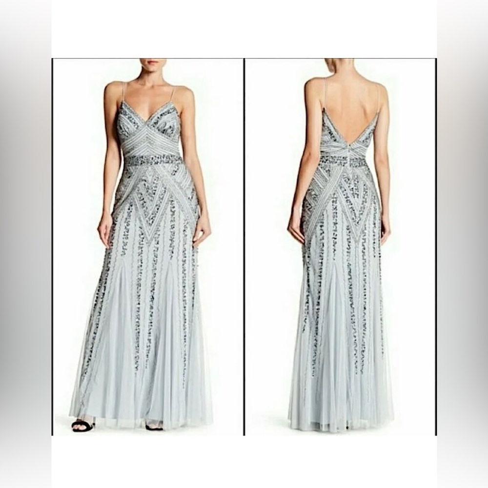 Marina embellished gown